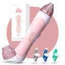 PMD Beauty Personal Microderm Classic - At-Home Use, Facial Exfoliator Tool, Microdermabrasion Machine Kit for Face and Body Skincare (Blush)