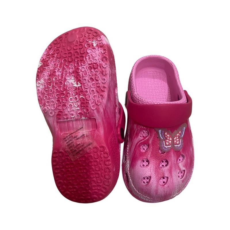 Kids Cartoon Cute Garden Clogs Lightweight Durable Infant Shoes Boys Girls Slides Slippers Indoor Outdoor Children Water Shower Beach Pool Sandals 3