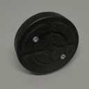 1PC Car Lift Telescopic Round Tray Rubber Pads Peg Screwup Pads Car Lift Rubber Tray 60mm Shaft Diameter(Buttoned Thread Style)