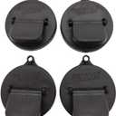 Can Cover - Best Can Cover For Standard Size Soda/Beer/Energy Drink Cans - Made In The USA - BPA-PCB Free - 4 pack (Black)