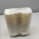 [100 Pack] 9oz Plastic Cups with Gold Glitter Sturdy & Food Safe Disposable Glasses Party Wedding Cups Disposable Drinking Cups Plastic Cocktail Glasses for , Cocktails & Cold Beverages