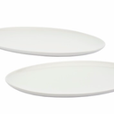 Tabletops Unlimited Inspiration By Denmark® Serve Platters, 12in And 14in