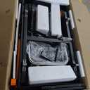 Portable Outdoor Grill Table, Blackstone Grill Stand Solid and Sturdy 31"W x 17"D, Movable Kitchen Cooking Prep BBQ Cart with Wheels, Folding Cart for Ninja, Blackstone Griddle 17"/22" etc