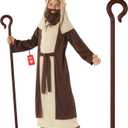 Morph Saint Joseph Costume Kids With Accessory, Nativity Christmas Costumes For Kid, Boys Joseph Shepherd Costume For Kids S