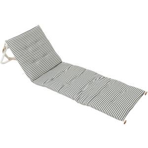 Sunnylife Reclining Beach Chair - The Vacay Olive. This Portable and Lightweight Beach Lounger Has a Premium Quilted Fold Out Mat, Adjustable Backrest, and Comes with Matching Storage Bag., 22.83 Inches X 19.29 Inches X 3.74 Inches
