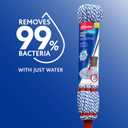 O-Cedar MicroTwist MAX Microfiber Twist Mop with 1 Extra Refill | Features Hands-Free Wringing | Extra Large 18-Inch Mop Head | Safe on All Floor Types