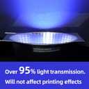 2 x chitu systems 5 Pcs Screen Protector Films 2.0 Version for Photon Mono X/6K/M3 Plus Resin 3D Printers LCD Screen Saver (Photon Mono X/6K/M3 Plus, 5)