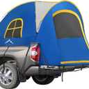 Pickup Truck Tent, Waterproof PU2000mm Double Layer for 5.5-6.0 FT Truck Bed, Portable Bed Tent for Camping, Blue (5.5-6 FT)