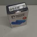 Blinc [2-Pack] Humane Mouse Trap - Catch and Release No-Kill Rodent Traps for Indoors & Outdoors - Safe for Children & Pets - Reusable Mouse Catcher for Kitchen, Pantry & Garage (Transparent Blue)