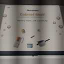 Nxconsu Cabinet Shelf Expandable Height Adjustable Shelf Organizer Riser for Kitchen Cabinet Pantry Cupboard Under Sink Countertop Organization Storage Space Saver Stackable Heavy Duty Metal White XXL (12D * 13.8-24.8W * 9.7H)