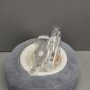 Tablet Pillow Stand for Reading, Adjustable Tablet Stand Phone Holder for Bed with Detachable Snack Bowl, Fits 4.7"-13" Kindle/Phones/Tablets, Watch Videos, Stream Media, Gray (Grey)