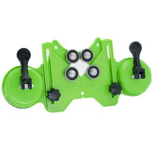 Hole Saw Guide Jig Fixture, 4mm - 83mm Adjustable Punch Locator Drill Guide Glass Drilling Jig with Double Vacuum Suction Bases for Ceramic Glass Marble