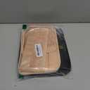 NISHEL Large Double Layer Travel Makeup Bag Women, Cosmetic Case, Organizer for Travel-Size Accessories Bottles, Brushes, Conditioner, and Skin Care Products, Black