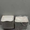 200 Pack 3 Lb Paper Food Boats, Disposable White Food Trays, Kraft Paper Boats for Serving Food, Paper Nacho Trays for Hot Dog, Fries, Popcorn Sauce, BBQ, Picnic, Party, Wedding, Christmas