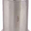 DERNORD Sanitary Spool Tube with Clamp Ends,Stainless Steel 304 Seamless Round Tubing with 4 inch Tri Clamp Ferrule Flange (Tube Length: 6 Inch / 152MM)
