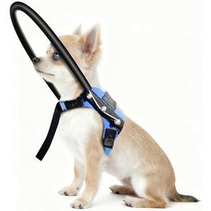 LetPetRun Blind Dog Halo Harness, Protective Collar and Guiding Device for Blind Dogs, Adjustable Confidence-Building Harness, Safe Navigation Aid for Pets (XXXS)