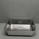 TeamFar Lasagna Pan, Rectangular Cake Pan Brownie Bake Dish Stainless Steel, 12.75103.2", Heavy Duty & Healthy, Deep Side & Brushed Surface, Easy Clean & Dishwasher safe