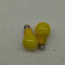 LED Yellow Bug Light Bulbs for Outdoor Indoor Porch, 9W LED Color Bulb for Outside, 60W Equivalent, 2000K Amber Light Bulb, Ideal for Bedroom, Patio, Deck, Backyard, Hallway, 2-Pack