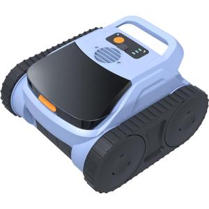 Seauto SAT20 Pro Robotic Pool Cleaner for Inground Pools, AI Sonar Smart Navigation, Cordless, 180-Mins Battery Life, Blue