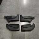 New 2025 2026 Model Y Juniper Door Side Organizer 4PCS Full-Cover TPE Front and Rear Door Side Storage Box for Refresh Model Y Juniper Interior Accessories