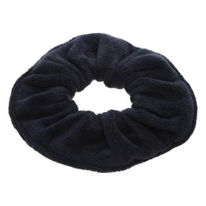 Hair Drying Scrunchies Large Drying Scrunchies Microfiber Hair Ties For Wet Hair Ponytail Holder Hair Towel Scrunchies Microf, Black 3 Pack