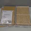 PRETYZOOM Heightened Kitchen Storage Rack for Seasoning Jars Self Assembly Iron Shelf Organizer Adjustable Levels for Home Use in Kitchen and Pantry