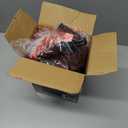 1500W Space Heaters for Indoor Use, Portable PTC Ceramic Space Heater, Small Space Heater with Thermostat, Three Modes, Overheat and Tip-Over Protection for Office Home (BLACK)