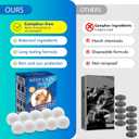 Cat Deterrent Outdoor & Indoor: 10Pack 100% Natural Cat Repellent Essential Oils Ball, Keep Cats Off Lawn, Yard, Plants, Garden, Mulch & Flower Permanently Against Scratch Chew, Keep Cats Away (10Pcs)