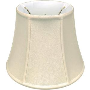 Royal Designs BS-708U-12LNBG Modified Bell Lamp Shade, 7.5 x 12 x 9.5, Linen Beige
