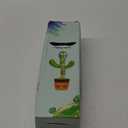 Pbooo Dancing Talking Cactus Mimicking Toy,Talking Repeat Singing Sunny Cactus Toy 120 Pcs Songs for Baby 15S Record Your Sound Sing+Dancing+Recording+LED