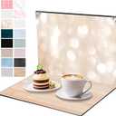 Product Photography Backdrops, 8PCS 16Patterns Small Photo Backdrop Board, ugc Background Board for Content Creators, Double Sided Flat Lay Photoshoot Props for Food Jewelry Cosmetics 16x11.5inch