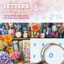 1000 Piece Puzzles for Adults,Book Jigsaw Puzzle,Flower Handbook Puzzles 1000 Pieces,Creative Games and Gifts Difficult Floral Puzzle Home Decor Toy for Adults Elders (27.5"x19.6"), 1:1 Poster