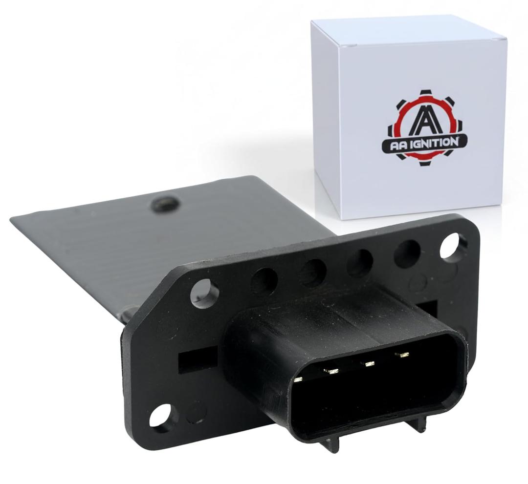 HVAC Blower Motor Resistor - Compatible with Ford, Lincoln, Mercury Vehicles - Expedition, Escape, F150, F250, F350 Super Duty, Mustang, Mark LT, Mariner Replaces 3F2Z-18591-AA, YH-1715 (973-444)