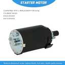 Starter Motor Replacement Kohler Courage Single Sv620 Sv610 Sv600 Sv590 Toro Tractor LX420 LX425 LX460 LX465 18 19 20 21 HP,Johnson Electric 2009801 2009805 2009806 2009808