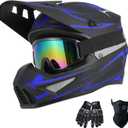 Adult Dirt Bike ATV Motocross Helmet DOT Approved S