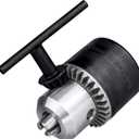 Yakamoz 1/2-Inch Drill Chuck with Key 1.5-13mm Drill Press Chuck Replacement 12-20UNF Mount for Impact Driver Power Drill