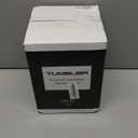 COMOOO Stainless Steel Wine Tumbler with Lid and Straw 12oz Double Wall Vacuum Insulated Travel Tumbler Cup for Coffee, Wine, Cocktails, Champagne (Black White Silver and Rose Gold,8 Pack)