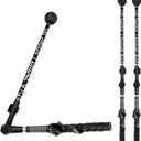 Golf Swing Trainer, Portable Golf Training Aid to Improve Hinge, Forearm Rotation, Shoulder Turn – Beginners Improve Golf Swing Exerciser Training Aid Adjustable Lightweight, (Black)