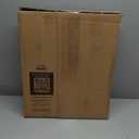 Mayfair Padded Toilet Seat with Chrome Hinges, Soft Vinyl over Wood Core Seat, Made in USA, Round, White (Elongated)