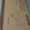 oakvivo Storage Chest, 31.5" Retro Wooden Storage Bench, Entryway Storage Trunk, Supports 330 lb, Upgraded Safety Lift Support Hinge, Entryway Bench, U-Shaped Opening for Entryway Living Room, Greige