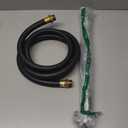 Fill-Rite FR112 Fuel Transfer Rotary Hand Pump w/ Discharge Hose, Straight Spout, Vacuum Breaker, & Suction Pipe