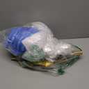 Tellingyou 6 Pcs Halloween Poseidon Costume Set Merman Sea Costume Neptune God of the Sea Cosplay for Men Adults Size Medium