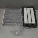 Engine & Cabin Air Filter for Honda Civic L4 1.5L (2016-2021), CR-V L4 1.5L (2017-2022) Air filter for Car Replacement CF11182 CA12050 Automotive Accessories-2 Pack