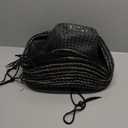 10 Pcs Wedding Light Up Cowboy Hat Led Cowboy Hat Lights Cowboy Cowgirl Hat for Wedding (Black)