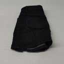 LookbookStore Jean Skorts for Woman High Waisted Casual Stretchy Denim Skirt Side Split Mini Skirts with Shorts Skort (Medium, Soft Black)