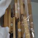 Tfro & Cile Bamboo Potato and Onion Storage Bins Pantry Organizers 3 Tier Stackable Vegetable Baskets Multipurpose Fruit Organization Containers for Kitchen  Set of 5