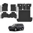 Tongama All Weather TPE Floor Mat Set for 2023-2025 2026 Honda Pilot