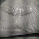 Couch Cover for Dogs Washable, Fuzzy Pet Couch Covers for 2 Cushion Sofa Pet Friendly, Non Slip Sofa Cover (White, 27.6" x 59"/70 x 150cm)