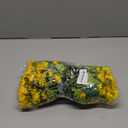 Daisy Artificial Flowers for Outdoors Decoration, 6 Bundles Fake Plants Flowers Bouquet Faux Flowers for Outdoor Planter Look Real UV Resistant Silk Flowers for Outside Front Door Porch Patio, Yellow