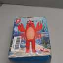 KOOY Inflatable Lobster Costume Adult, Inflatable Costume For Adult, Blow Up Crawfish Costumes Women/Men for Funny Party, Lobster Dress, Onesie For Mardi Gras/Halloween L